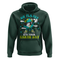 Funny Go Planet It's Your Earth Day Hoodie Dabbing Earth Flower