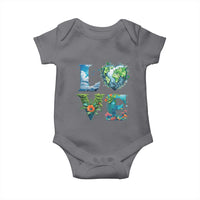 LOVE Planet Nature Anniversary Earth Day Baby Onesie