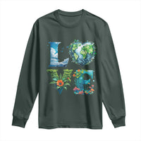 LOVE Planet Nature Anniversary Earth Day Long Sleeve Shirt