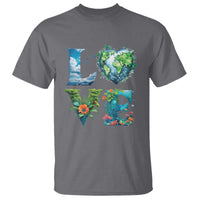 LOVE Planet Nature Anniversary Earth Day T Shirt