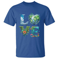 LOVE Planet Nature Anniversary Earth Day T Shirt