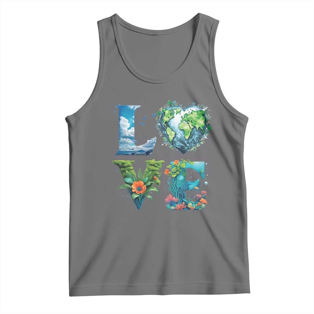 LOVE Planet Nature Anniversary Earth Day Tank Top