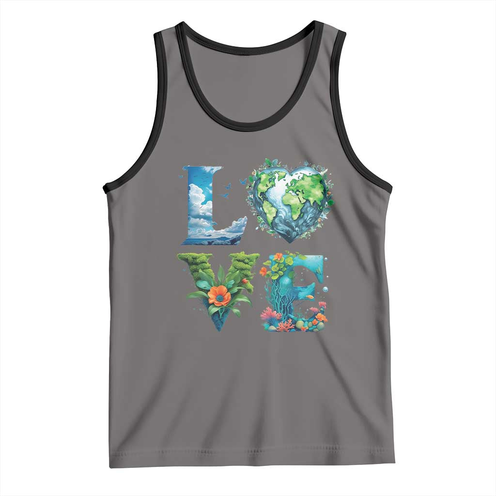 LOVE Planet Nature Anniversary Earth Day Tank Top
