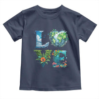 LOVE Planet Nature Anniversary Earth Day Toddler T Shirt