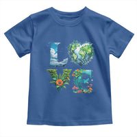 LOVE Planet Nature Anniversary Earth Day Toddler T Shirt