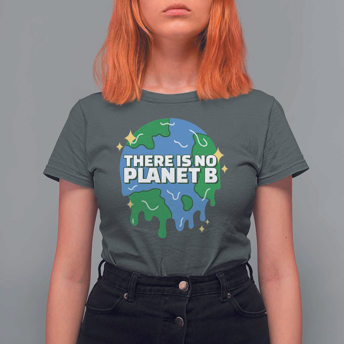 Funny Earth Day There Is No Planet B T Shirt For Women