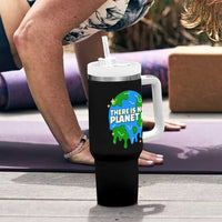 Funny Earth Day There Is No Planet B Tumbler With Handle