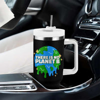 Funny Earth Day There Is No Planet B Tumbler With Handle
