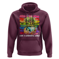 And I Think To Myself What A Wonderful World Earth Day Hoodie