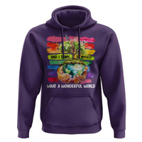 And I Think To Myself What A Wonderful World Earth Day Hoodie