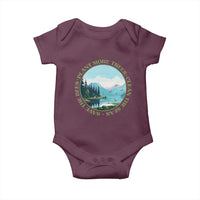 Earth Day Baby Onesie Save The Bees Plant More Trees Clean The Seas