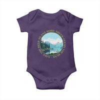 Earth Day Baby Onesie Save The Bees Plant More Trees Clean The Seas