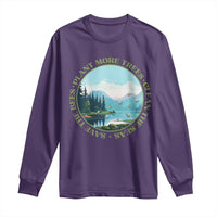 Earth Day Long Sleeve Shirt Save The Bees Plant More Trees Clean The Seas