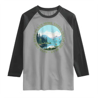 Earth Day Raglan Shirt Save The Bees Plant More Trees Clean The Seas