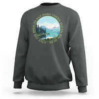 Earth Day Sweatshirt Save The Bees Plant More Trees Clean The Seas