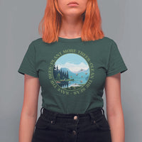 Earth Day T Shirt For Women Save The Bees Plant More Trees Clean The Seas