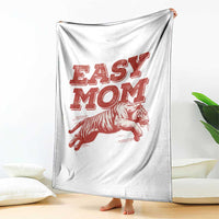 Easy Tiger Mom Throw Blanket Vintage Boho Distressed Aesthetic Mother's Day Gifts