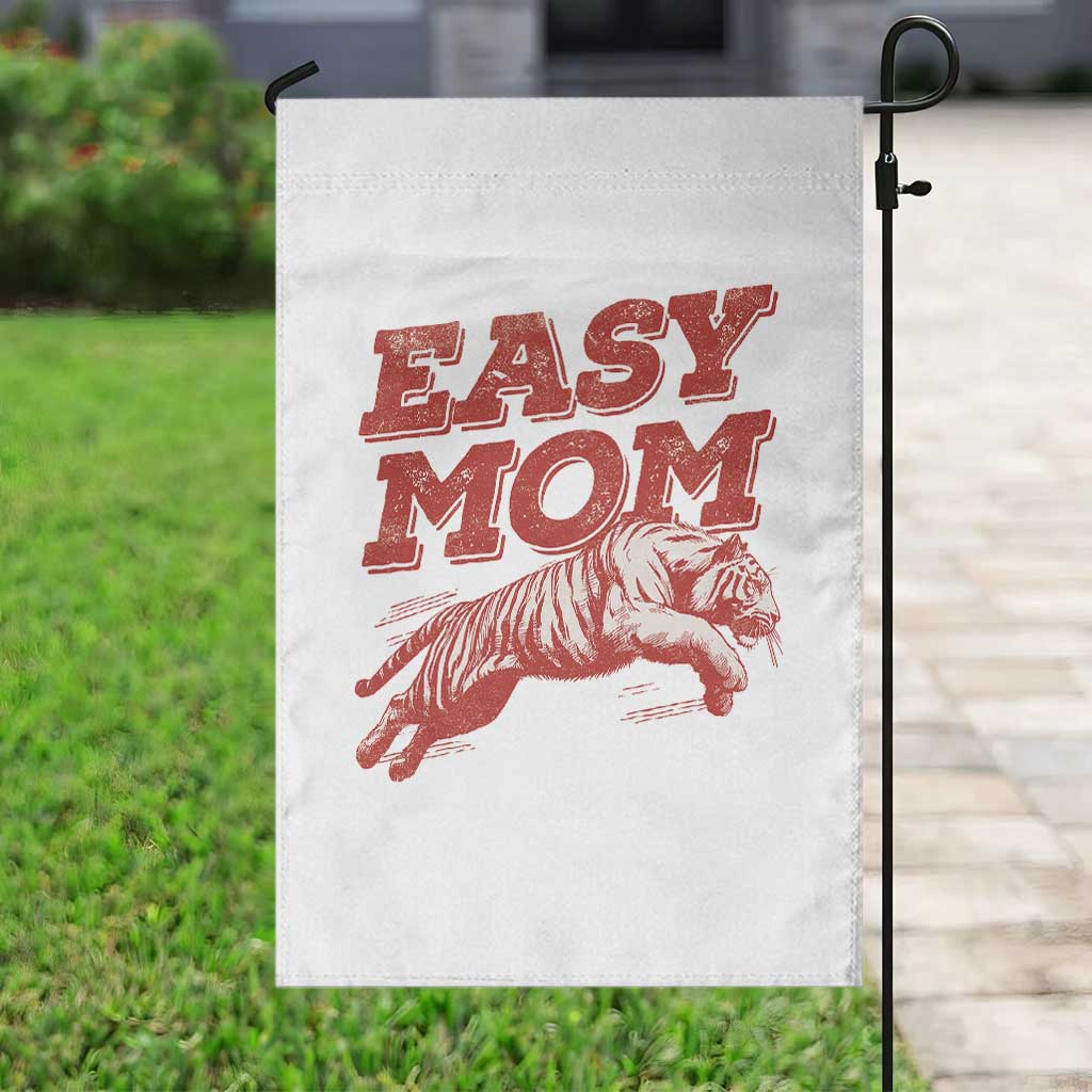 Easy Tiger Mom Garden Flag Vintage Boho Distressed Aesthetic Mother's Day Gifts
