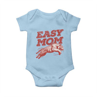Easy Tiger Mom Baby Onesie Vintage Boho Distressed Aesthetic Mother's Day Gifts