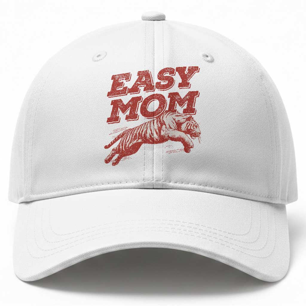 Easy Tiger Mom Baseball Cap Vintage Boho Distressed Aesthetic Mother's Day Gifts
