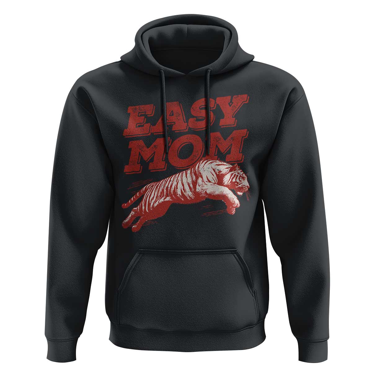 Easy Tiger Mom Hoodie Vintage Boho Distressed Aesthetic Mother's Day Gifts