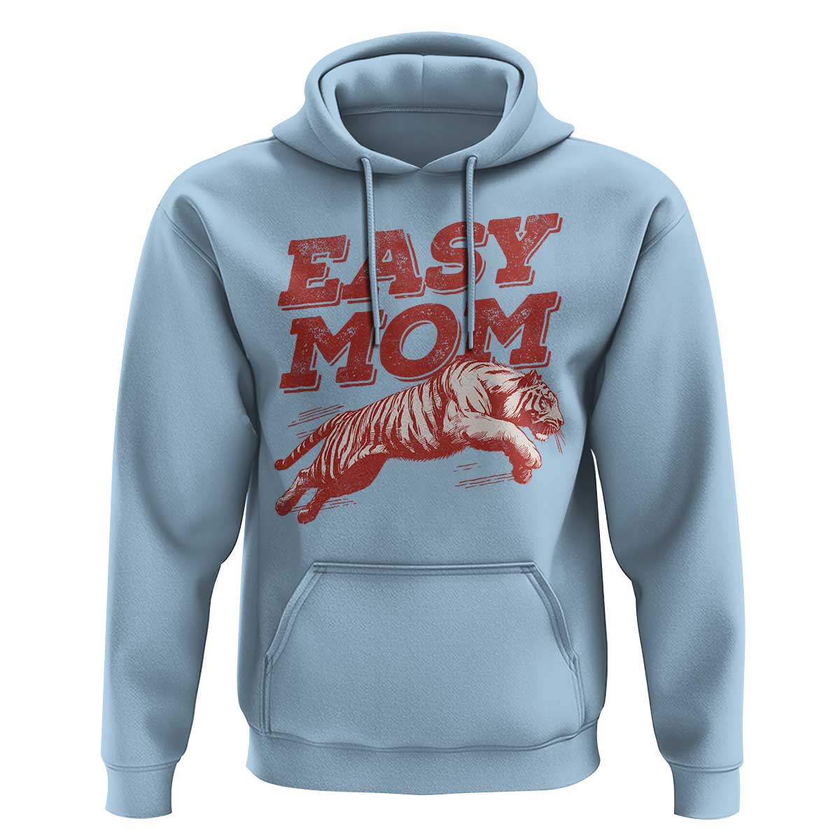 Easy Tiger Mom Hoodie Vintage Boho Distressed Aesthetic Mother's Day Gifts