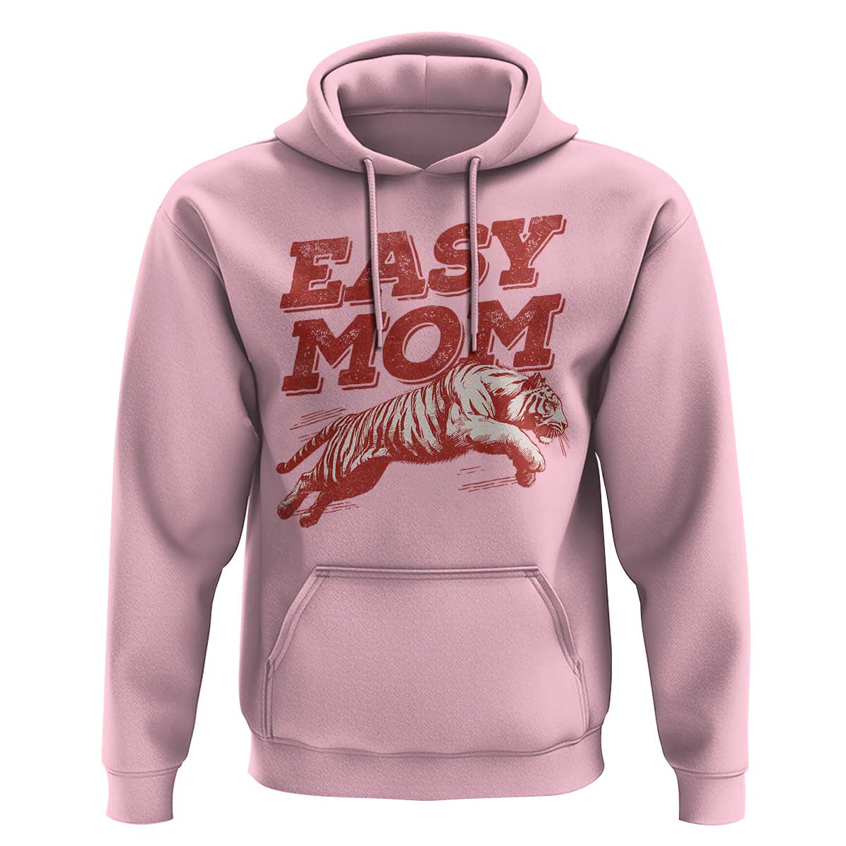 Easy Tiger Mom Hoodie Vintage Boho Distressed Aesthetic Mother's Day Gifts