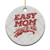 Easy Tiger Mom Ceramic Ornament Vintage Boho Distressed Aesthetic Mother's Day Gifts