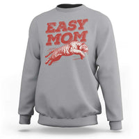 Easy Tiger Mom Sweatshirt Vintage Boho Distressed Aesthetic Mother's Day Gifts