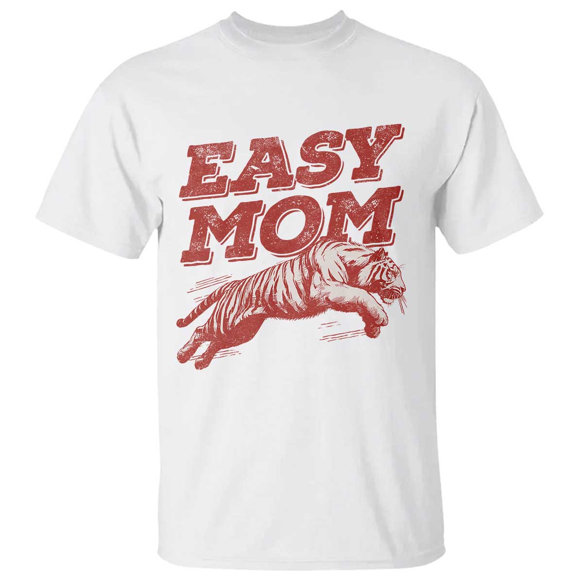 Easy Tiger Mom T Shirt Vintage Boho Distressed Aesthetic Mother's Day Gifts