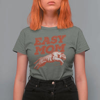 Easy Tiger Mom T Shirt For Women Vintage Boho Distressed Aesthetic Mother's Day Gifts