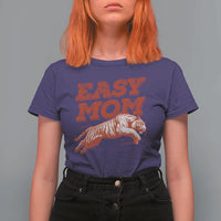 Easy Tiger Mom T Shirt For Women Vintage Boho Distressed Aesthetic Mother's Day Gifts