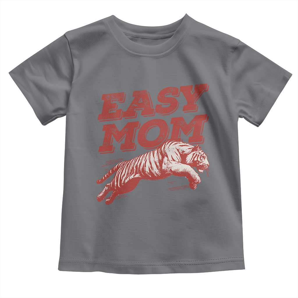 Easy Tiger Mom Toddler T Shirt Vintage Boho Distressed Aesthetic Mother's Day Gifts