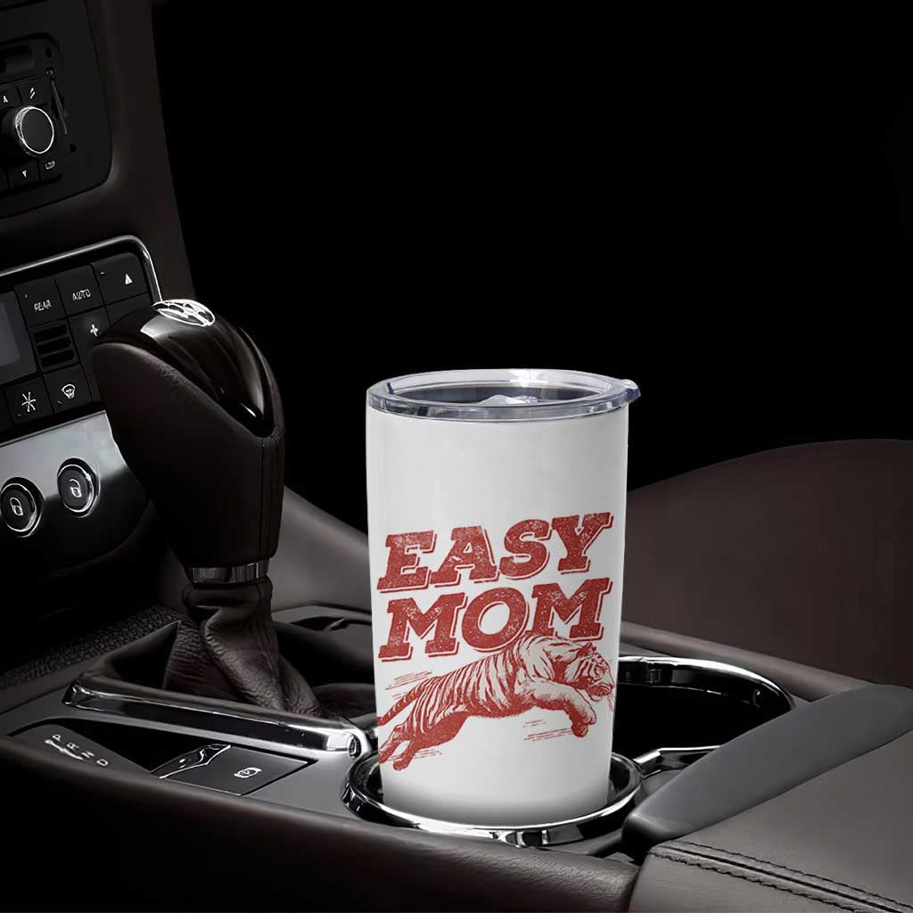 Easy Tiger Mom Tumbler Cup Vintage Boho Distressed Aesthetic Mother's Day Gifts