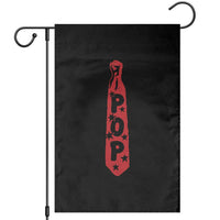 Pop Tie Star Dad Music Lover Fathers Day Garden Flag
