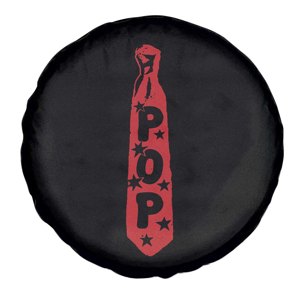 Pop Tie Star Dad Music Lover Fathers Day Spare Tire Cover