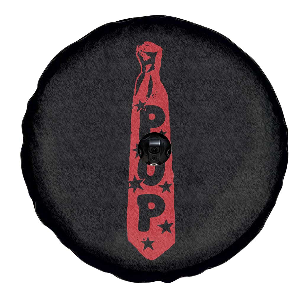 Pop Tie Star Dad Music Lover Fathers Day Spare Tire Cover