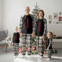 Pop Tie Star Dad Music Lover Fathers Day Plaid Pajama Set