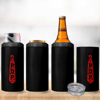 Pop Tie Star Dad Music Lover Fathers Day 4 in 1 Can Cooler Tumbler