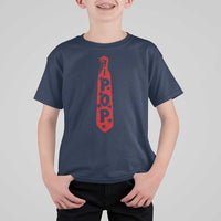 Pop Tie Star Dad Music Lover Fathers Day T Shirt For Kid