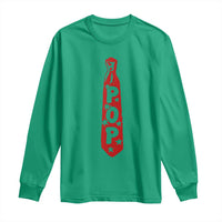Pop Tie Star Dad Music Lover Fathers Day Long Sleeve Shirt