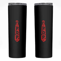 Pop Tie Star Dad Music Lover Fathers Day Skinny Tumbler