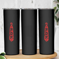 Pop Tie Star Dad Music Lover Fathers Day Skinny Tumbler