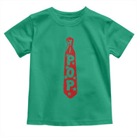 Pop Tie Star Dad Music Lover Fathers Day Toddler T Shirt