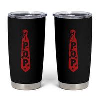 Pop Tie Star Dad Music Lover Fathers Day Tumbler Cup