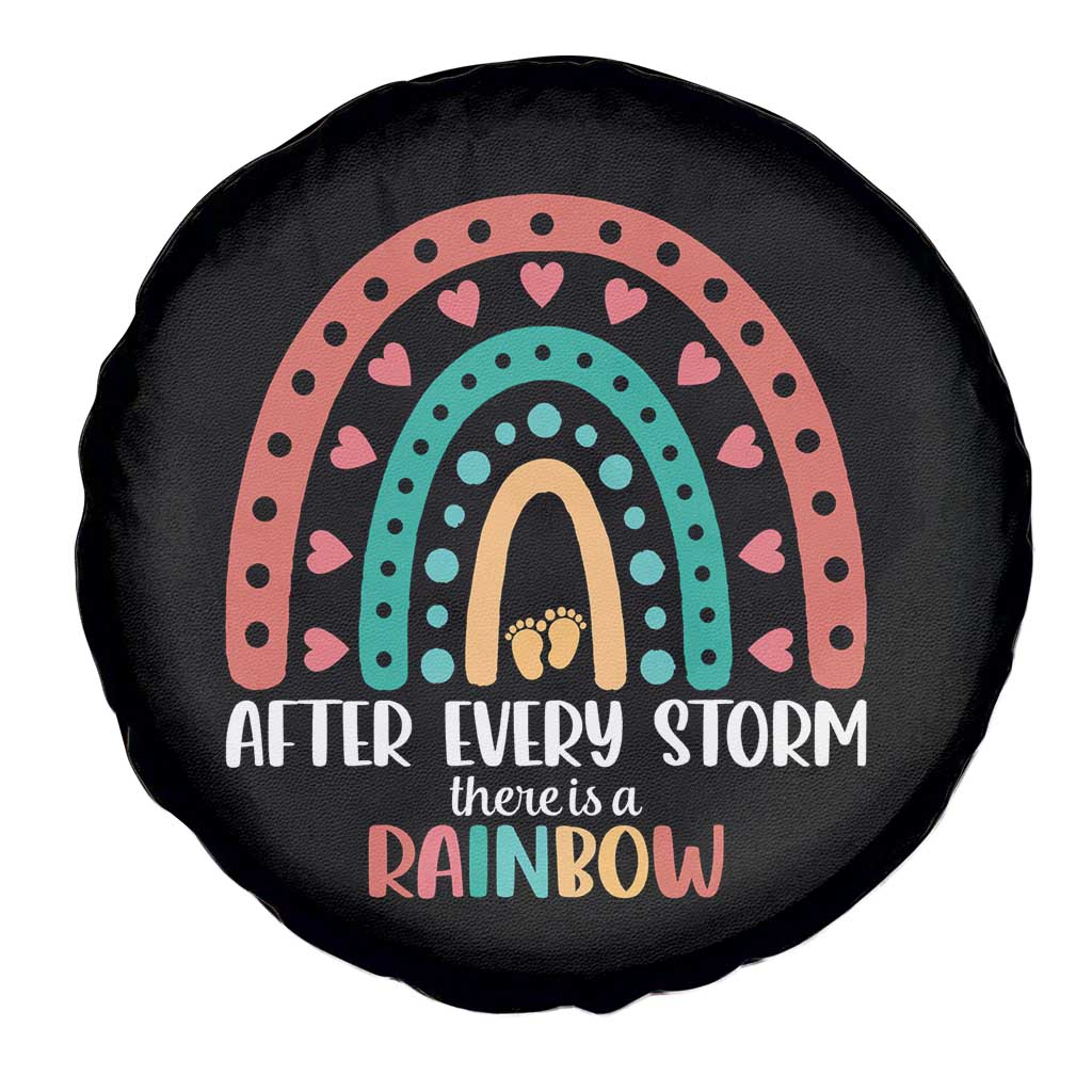 After Every Storm There Is A Rainbow Spare Tire Cover Pregnancy Announcement