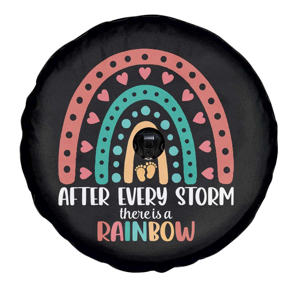 After Every Storm There Is A Rainbow Spare Tire Cover Pregnancy Announcement