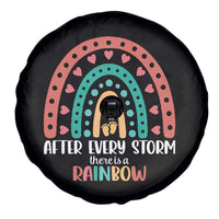 After Every Storm There Is A Rainbow Spare Tire Cover Pregnancy Announcement