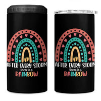 After Every Storm There Is A Rainbow 4 in 1 Can Cooler Tumbler Pregnancy Announcement