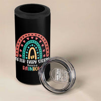 After Every Storm There Is A Rainbow 4 in 1 Can Cooler Tumbler Pregnancy Announcement